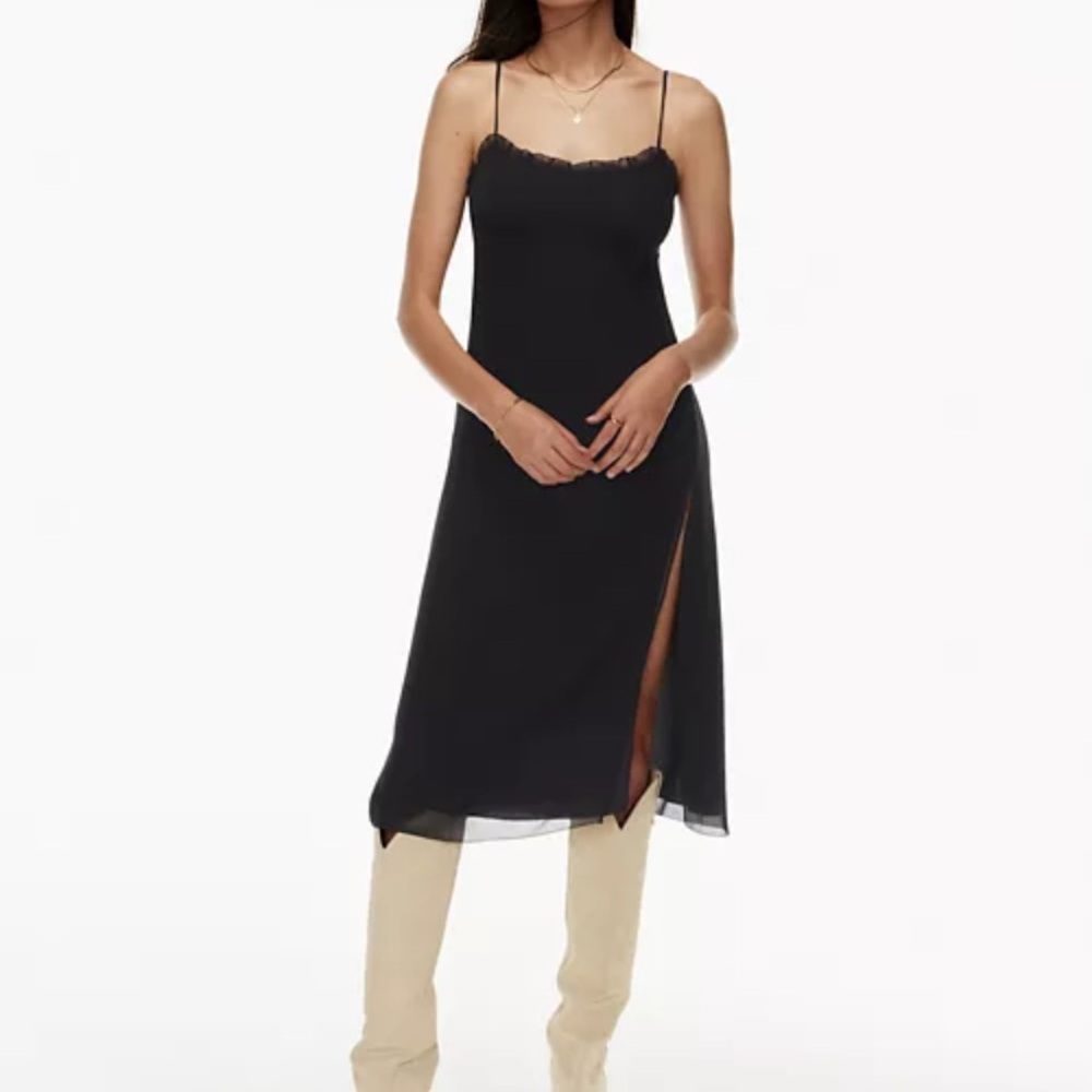 Wilfred Aritzia Sister Black Dress Size 10